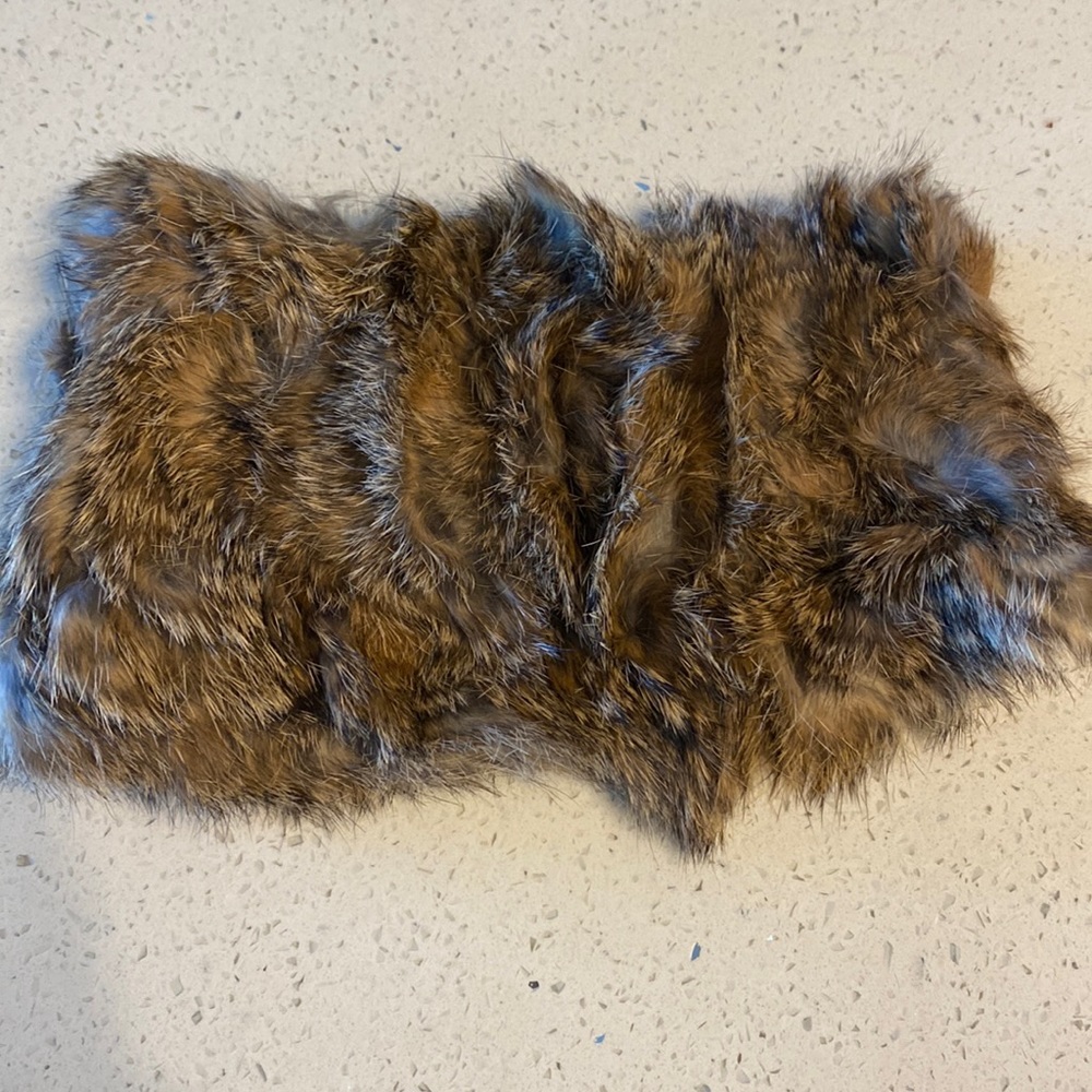 100% Rabbit Fur Winter Ear/Headband Piece
